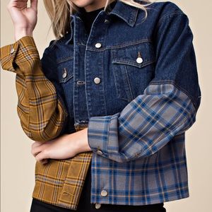 Wild Honey contrast fabric jacket! OBO